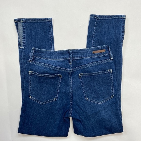 Anthro Pilcro and the Letterpress Stet Slit Hem Mid-Rise Cropped Jeans - Picture 3 of 16